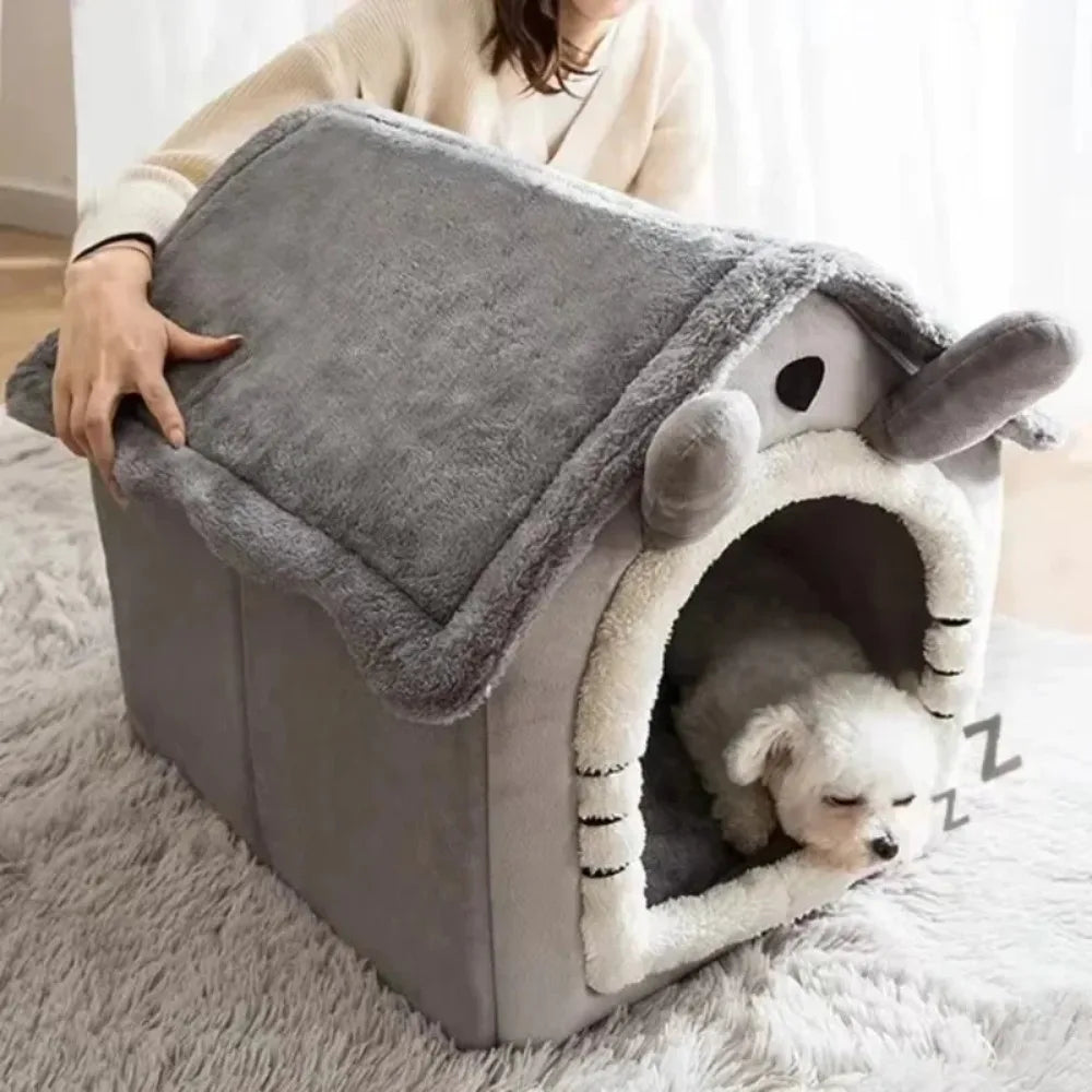 1Pcs Cats and Dogs House House Small Dog Four Seasons General Can Be Dismantled and Washed Dog House Pet Supplies