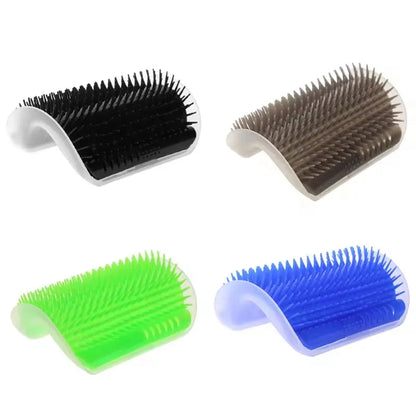 Pet Cat Corner Scrubber Massager Cat Scratching Scratching Scratcher Cat Brush Comb Massage Corner Brush Pet Supplies